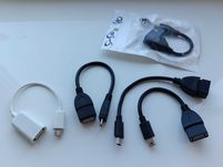 OTG кабель micro USB для підключення флешок, мишок і тд
