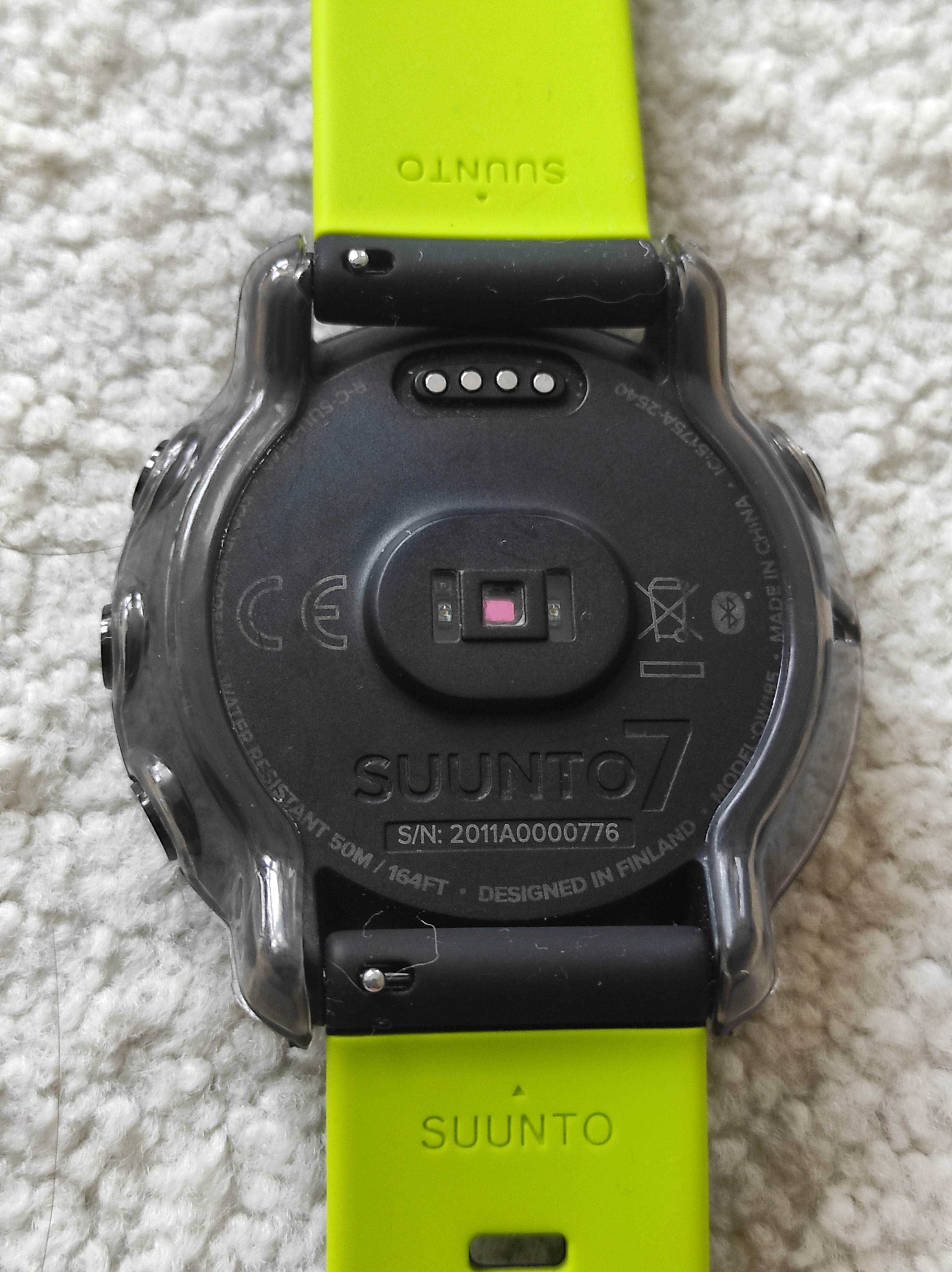 Zegarek sportowy Suunto 7 Black lime nowy + etui