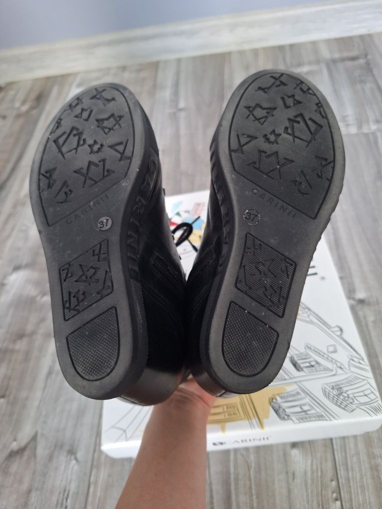Buty damskie sneakersy skórzane
