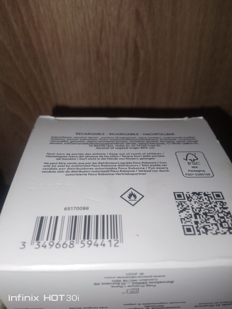 Paco Rabanne Fame 80ml Oryginał 100% Nr.21171