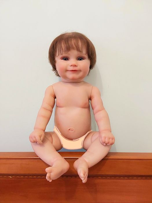 Реборн лялька дівчинка Reborn Baby Doll з  вініл можна купати 50см