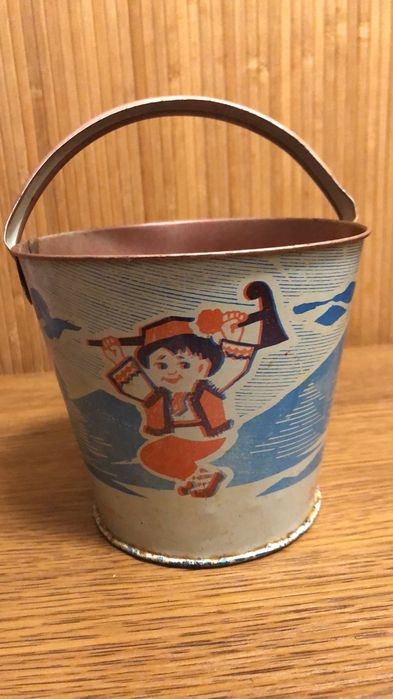 Відерце дитяче металеве