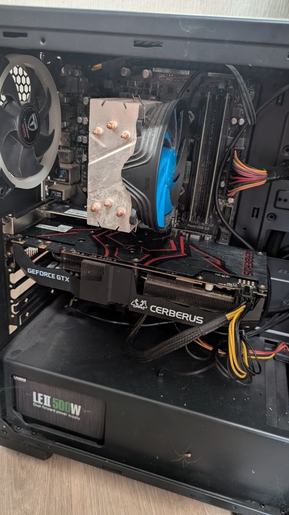 ПК I5 8600K gtx 1070 ti 16gb ddr4 m2 ssd 256gb 500gb hdd