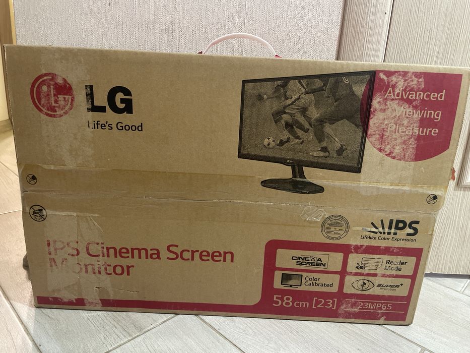 Full HD IPS монитор 23ʼʼ, VESA совместим.