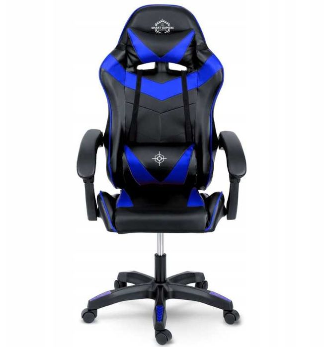 Nowy PROFESJONALNY Fotel Gamingowy Obrotowy Wygodny Klasyczny
