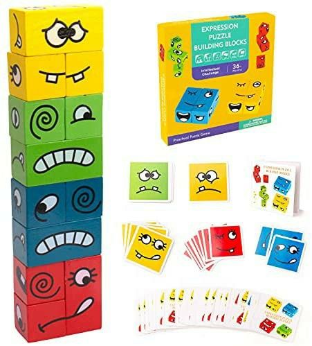 Gra planszowa Expression puzzle 3D Montessori, NOWA