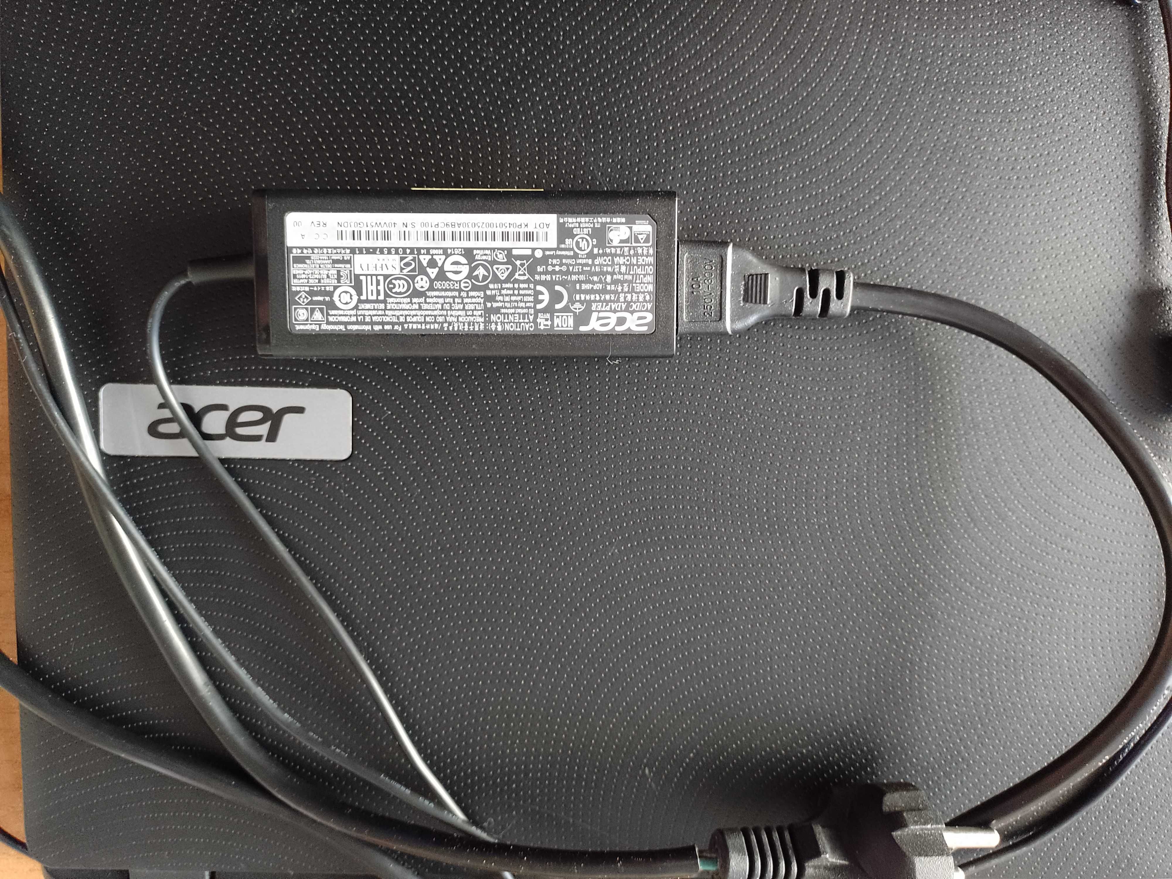 Acer Aspire E15 start uszkodzony na odzysk