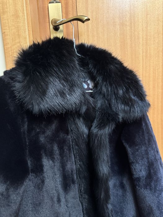 Casaco pêlo reversível Guess