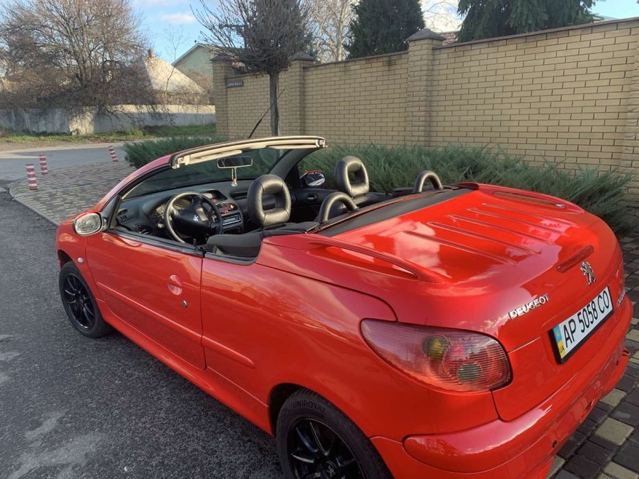 Peugeot 206 cc кабріолет