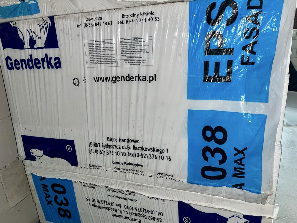 Styropian Genderka Fasada Max EPS038  20cm 26opk