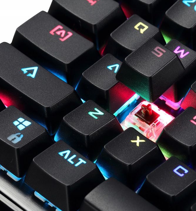 Klawiatura Gamingowa Mechaniczna Rgb Usb Preyon