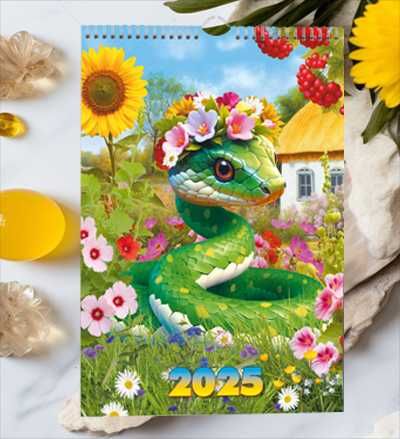Календар перекидний на 2025 рік  А-3