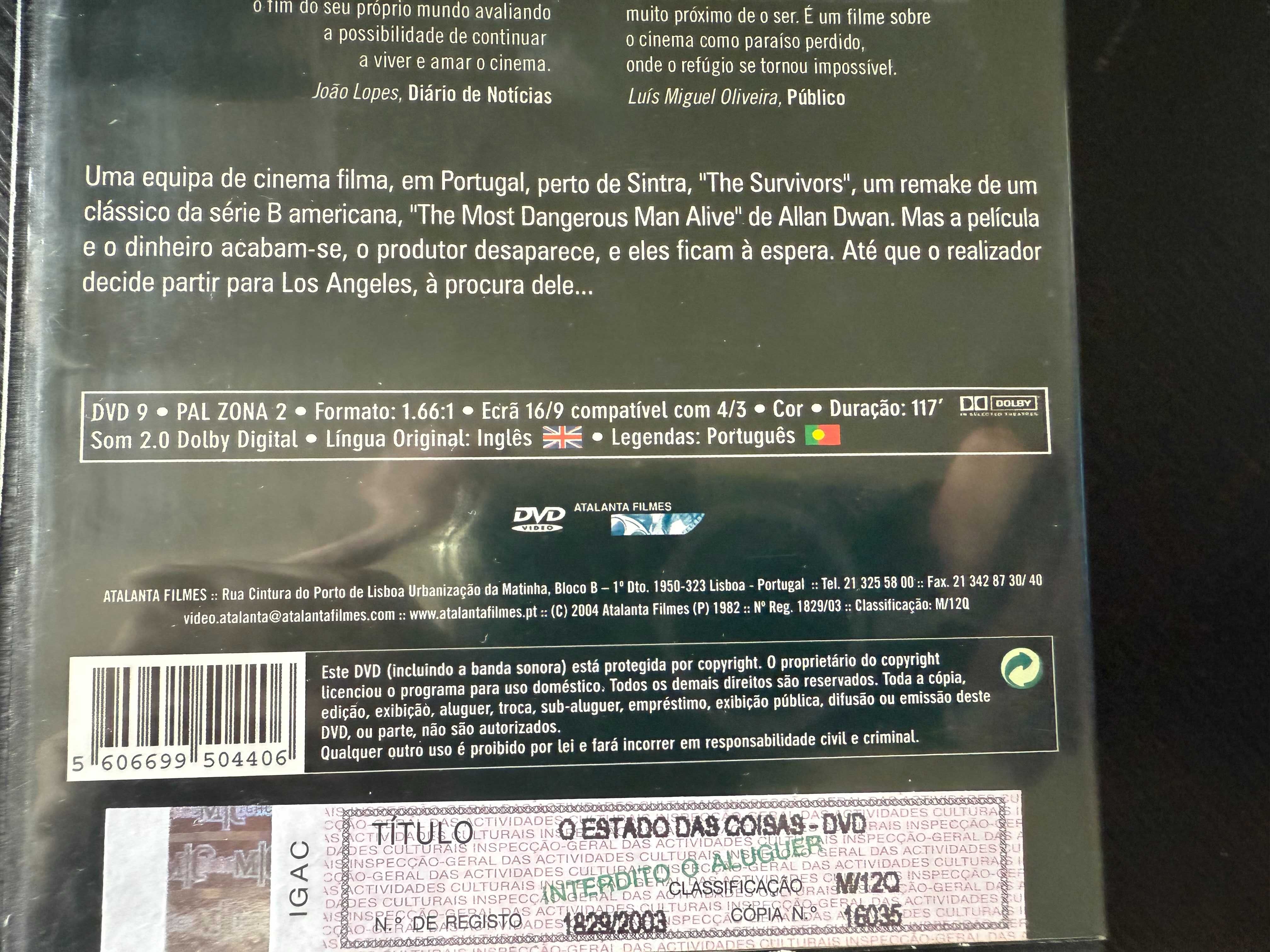 Wim Wenders – O Estado das Coisas - Der Stand der Dinge