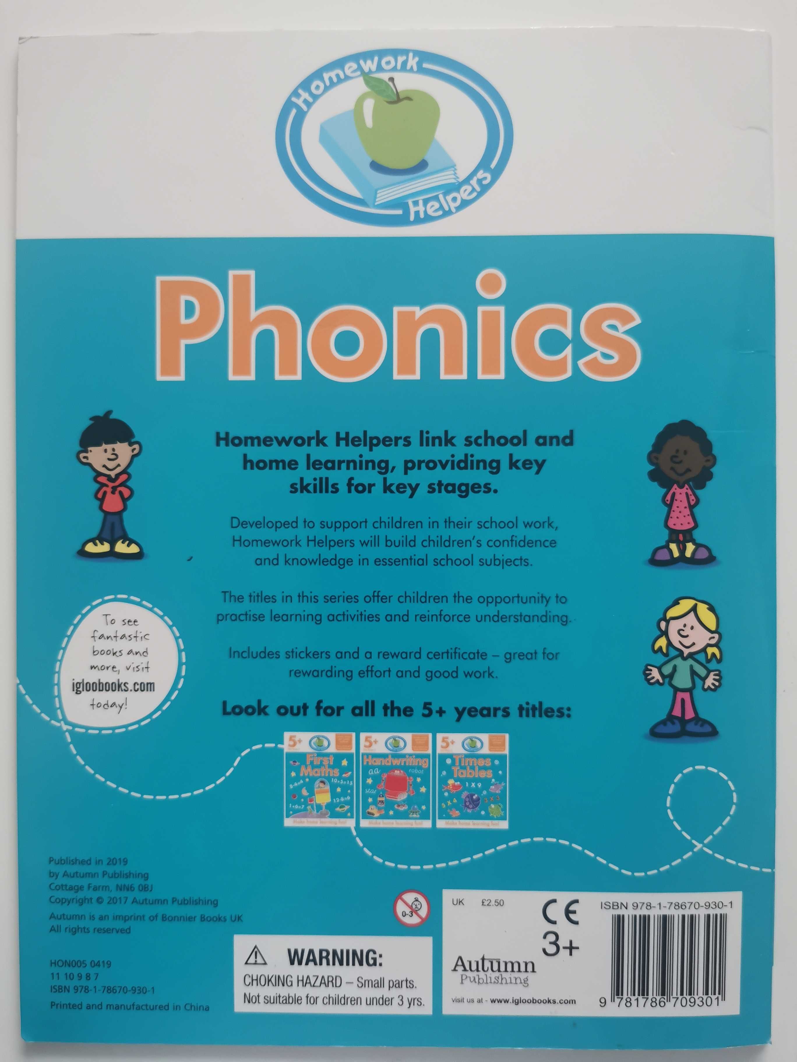 PHONICS Książka do nauki pisowni i wymowy angielskiej