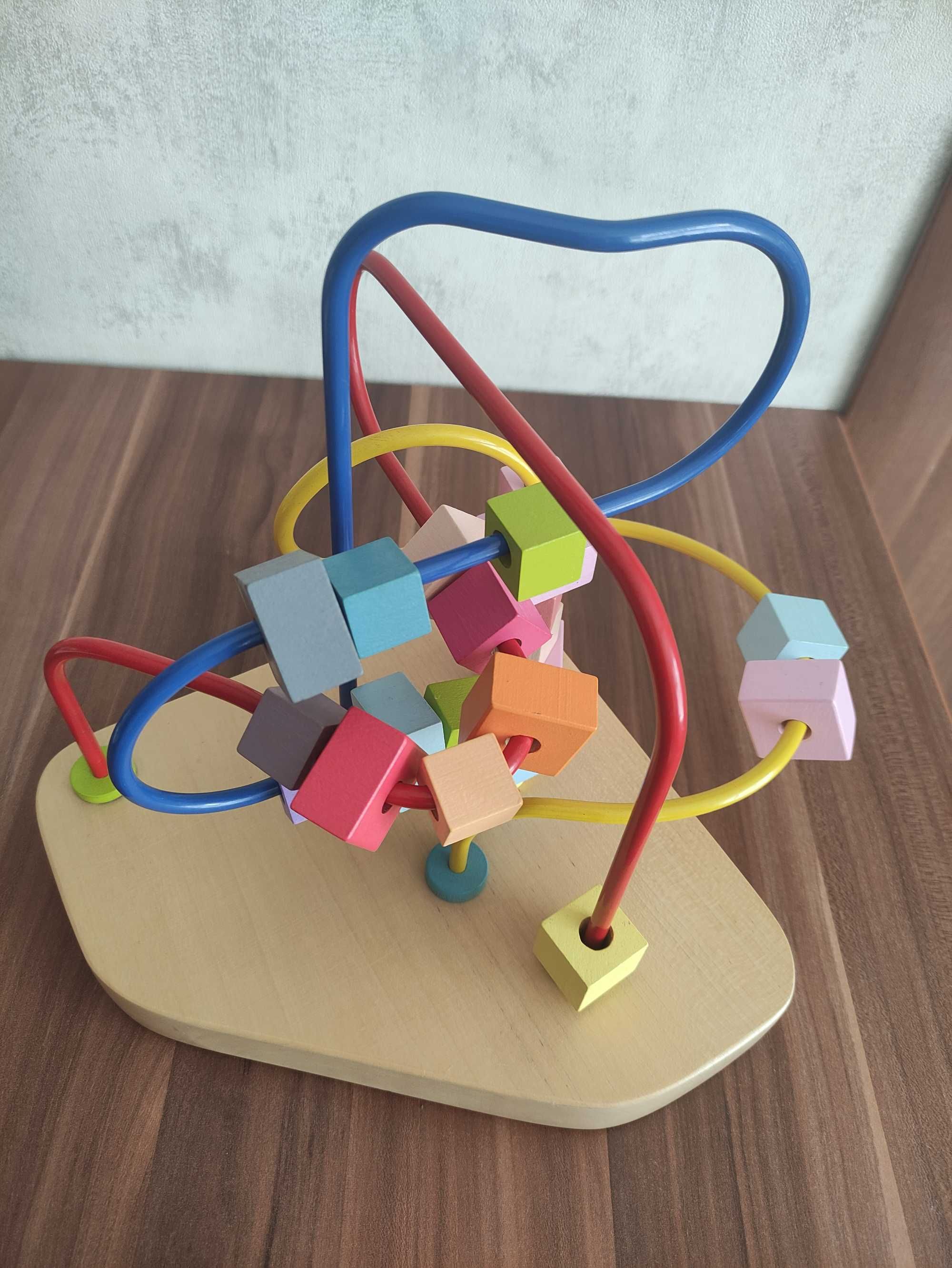 Сортер  Start House, Дерев'яний лабіринт Cubika, комірець KinderenOK