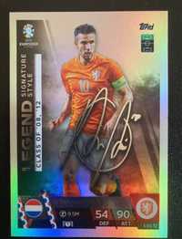 Robin Van persie Topps match attax euro 2024