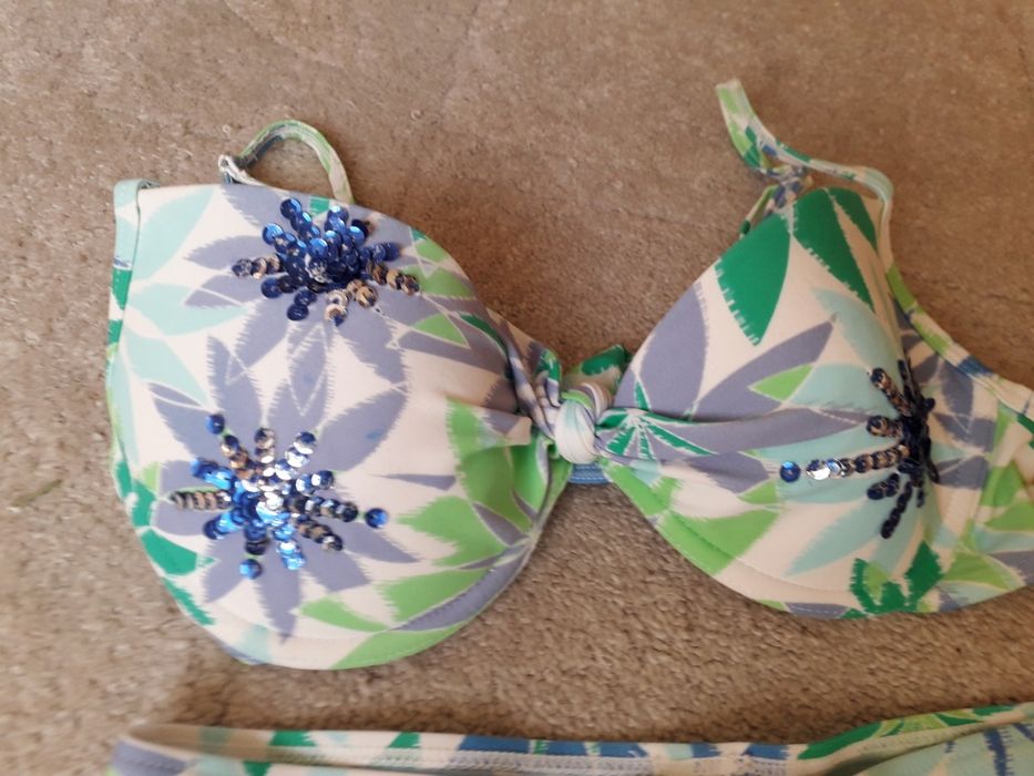 Kostium kąpielowy bikini r.36 na mały biust Beachlife ang.PUSH UP