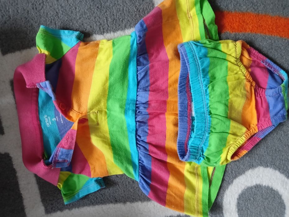 Śliczny komplet dla dziewczynki 3m