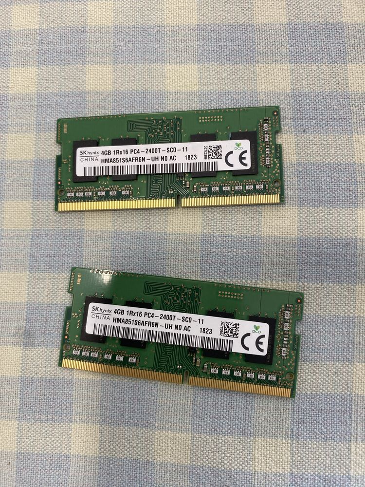 Memorias Ram Ddr4 8gb 2400mhz (2x4gb)