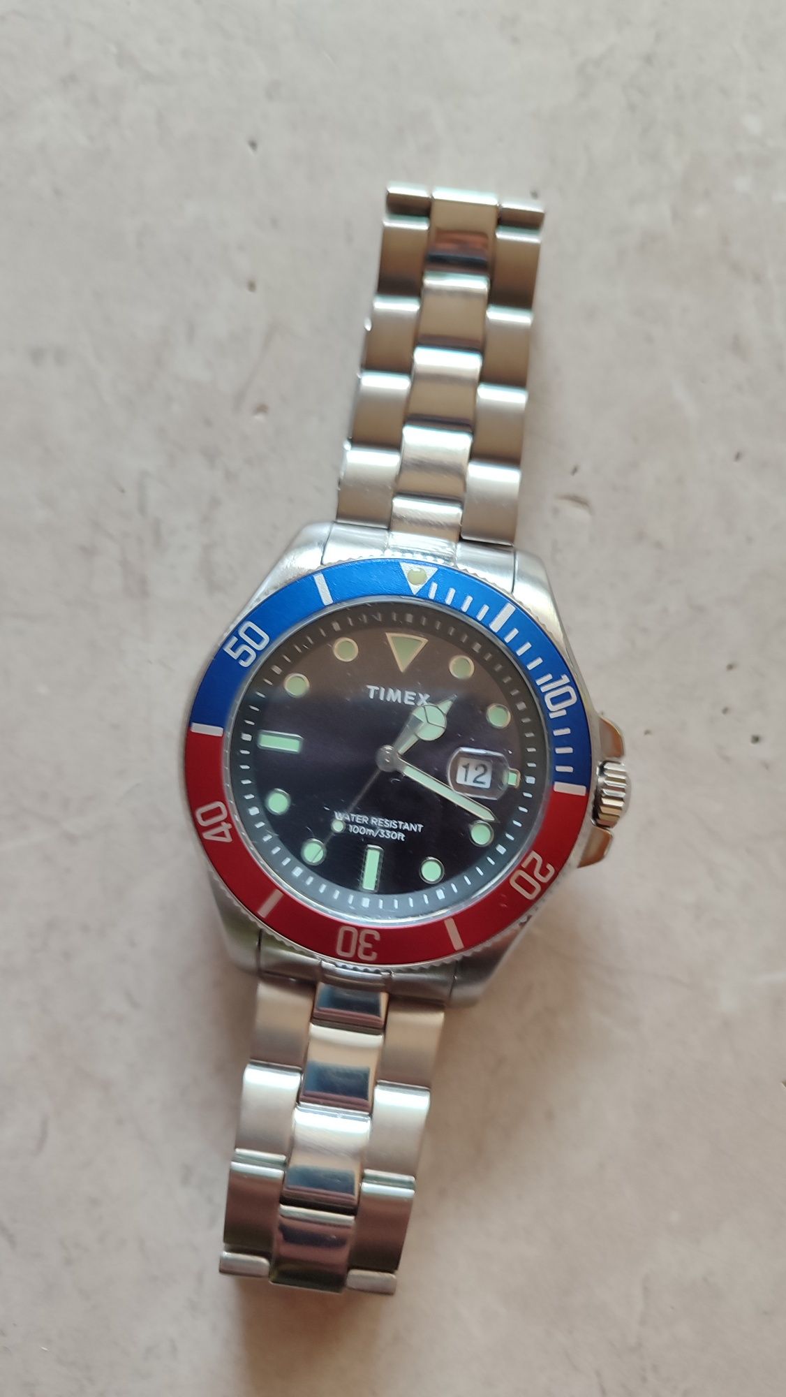 Timex tw2u71900 niebiesko czerwony