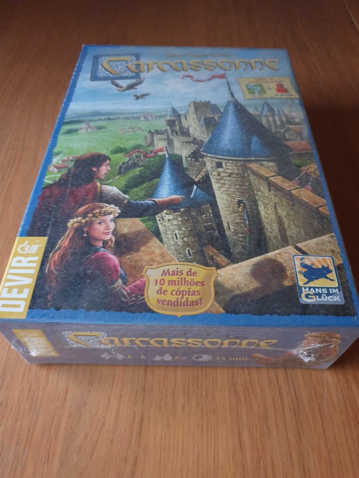 Jogo de Tabuleiro • Carcassonne • Novo • Selado!