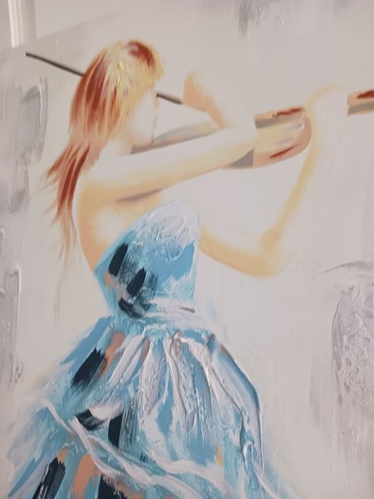 Quadros  pintada em tela.