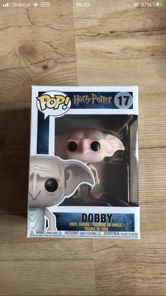 Funko pop harry potter dobby zgredek