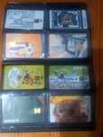 Pack 128 cartões telefónicos Franceses/Portugueses + capa arquivadora