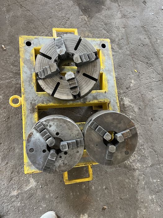 Uchwyt tokarski 3 i 4 szczeki pakiet