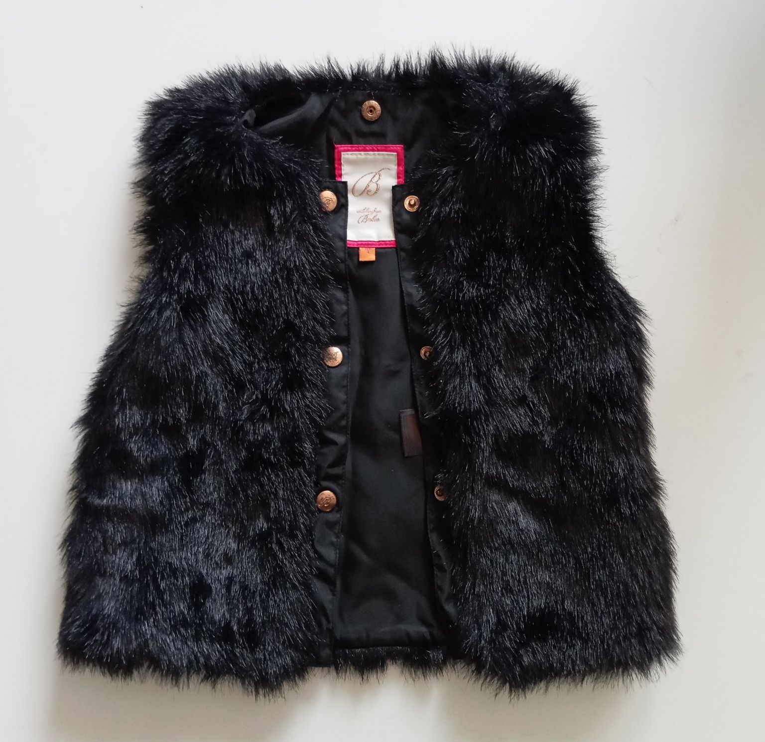 Kamizelka futrzana bezrękawnik futrzany futerko Ted Baker 4T