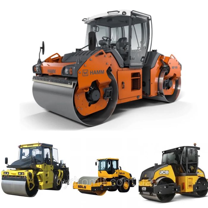 Оренда катка 9 10 15 тонн коток ущільнення