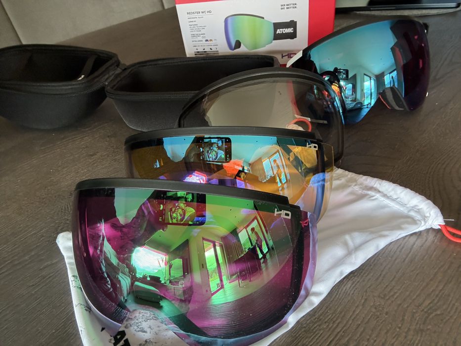 Gogle Atomic Redster WC HD + 3 extra lenses