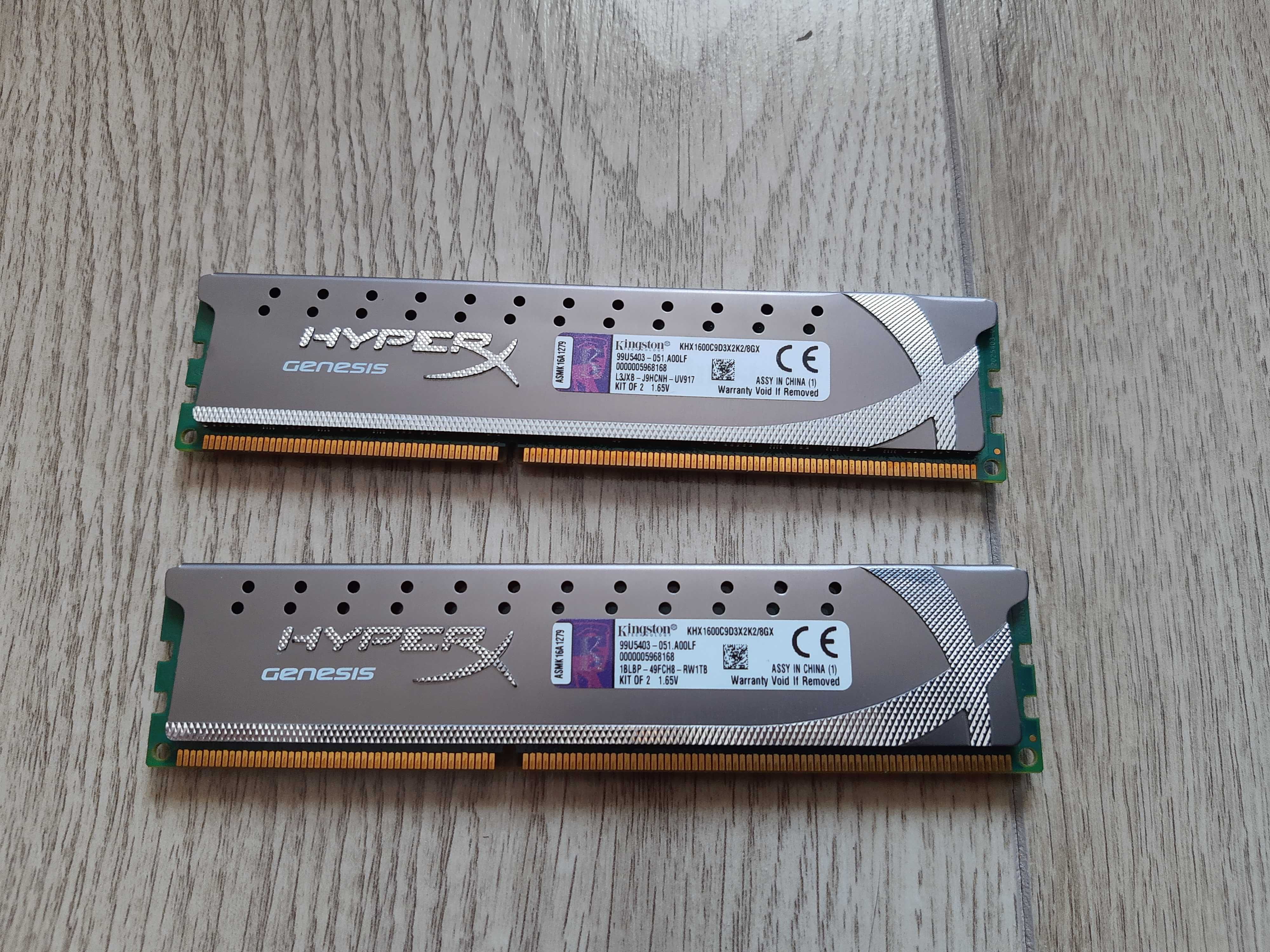 Kingston pamięci ram KHX1600C9D3X2K2/8GX (2x4gb)