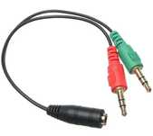 adapter kabel MINI JACK SŁUCHAWKI szybka wysyłka
