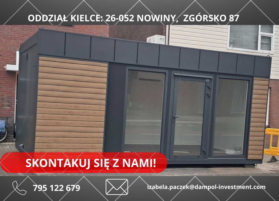 Pawilon / Kontener Biurowy Handlowy Usługowy