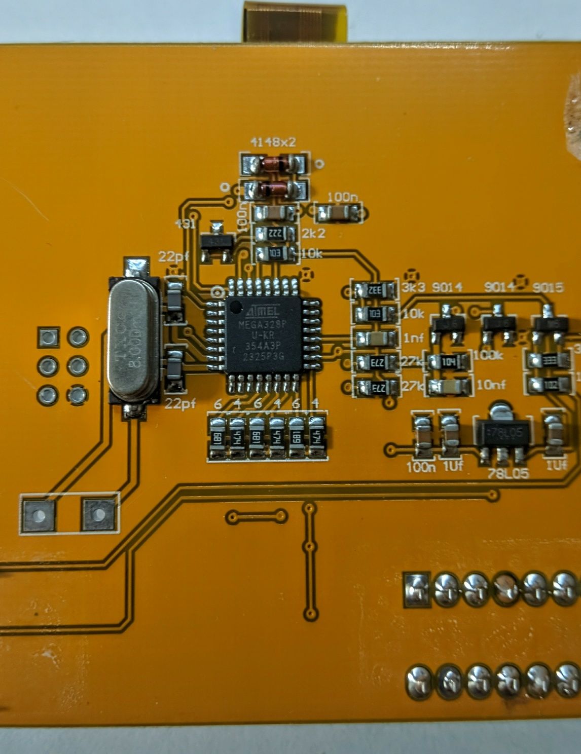 ESR тестер электронных компонентов LCR-T4 ATmega328 nostripgrid