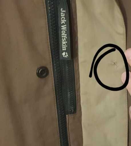 Oryginalna męska kurtka wiatrówka Jack Wolfskin Texapore rozm.M