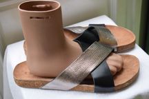 кожаные шлепанцы шлепки сланцы тапки Soleflex р.42 27.5 см
