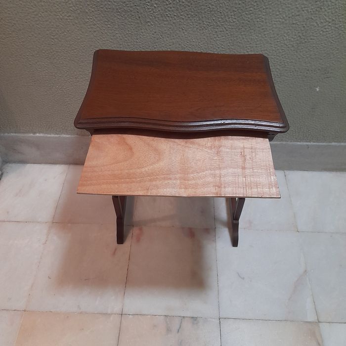 Mesa vintage decoração