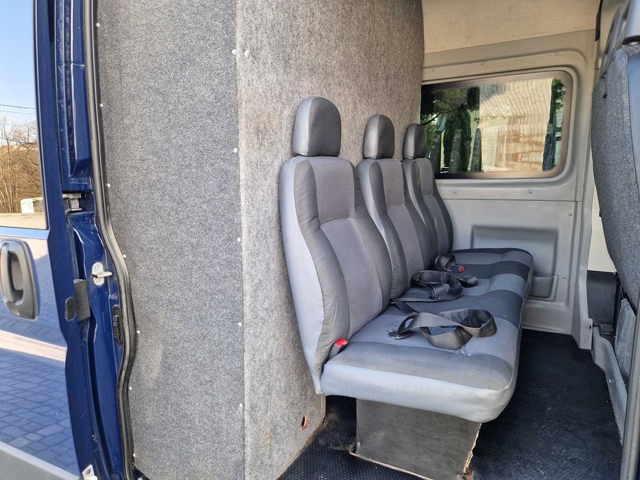Peugeot Boxer Brygadówka 6 Osobowy Klima 1 Wł Krajowy ducato F-Vat 23%