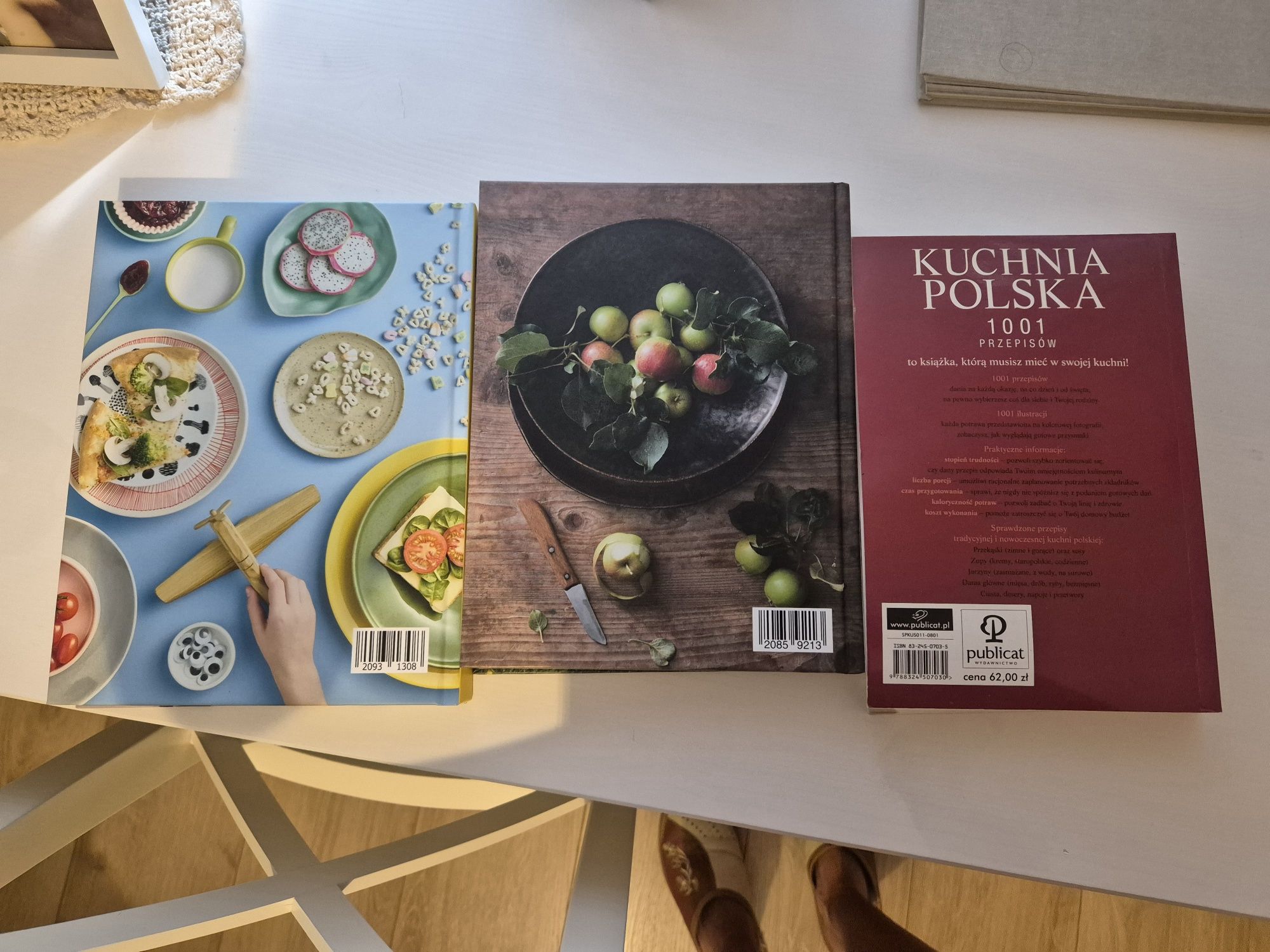 3 książki kucharskie nowe kuchnia polska 1001 przepisów oraz lidl %