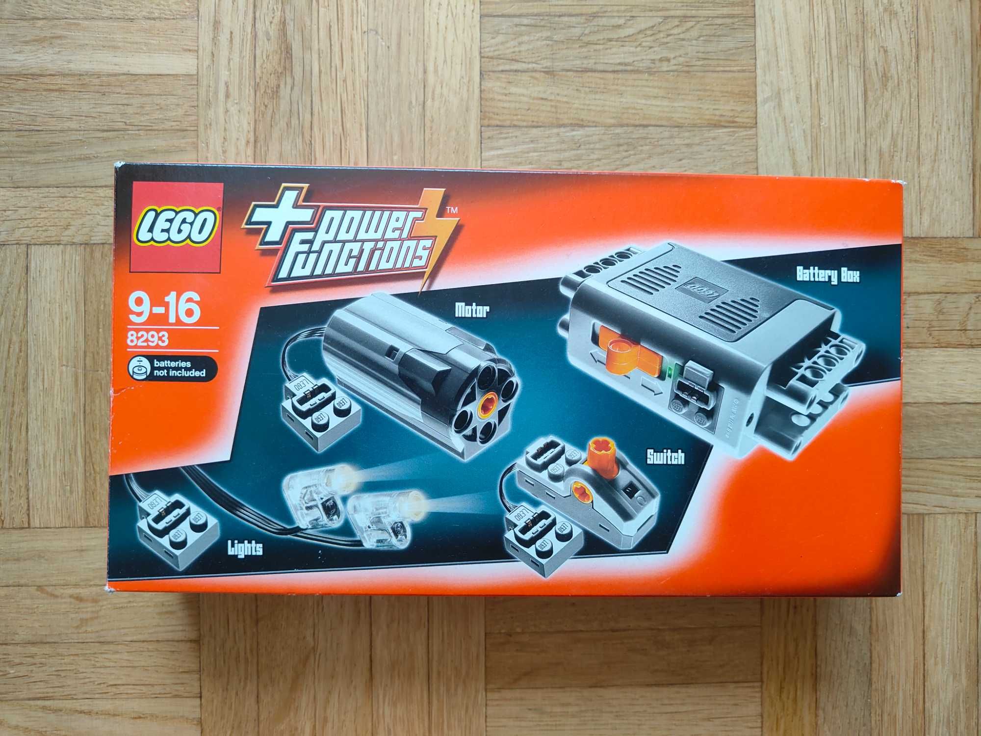 Lego Technic 42038  Łazik arktyczny + 8293 Silnik i lampy