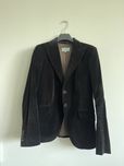 Blazer Decenio de veludo
