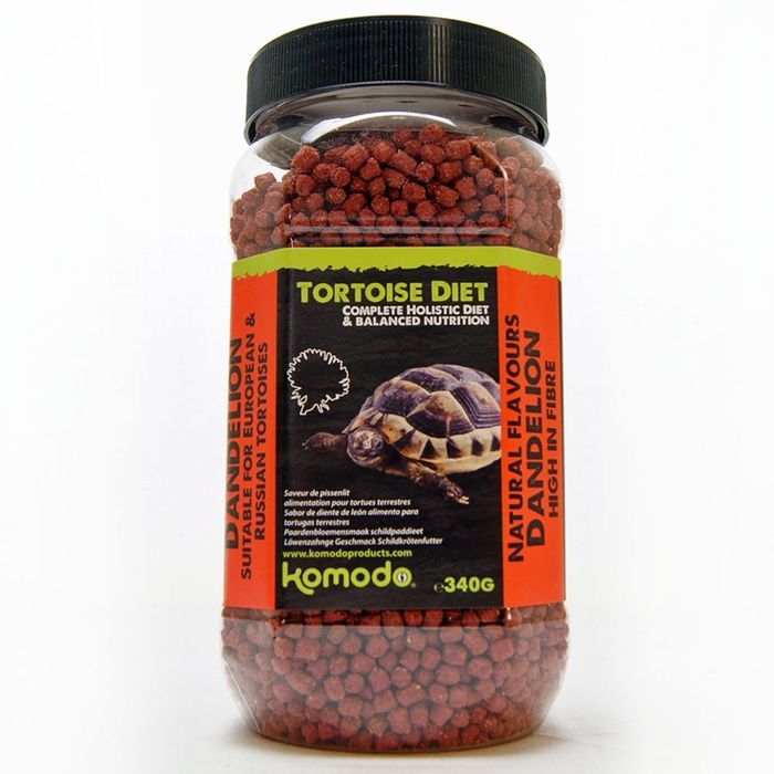 komodo tortoise diet dandelion 340g - pokarm dla żółwi