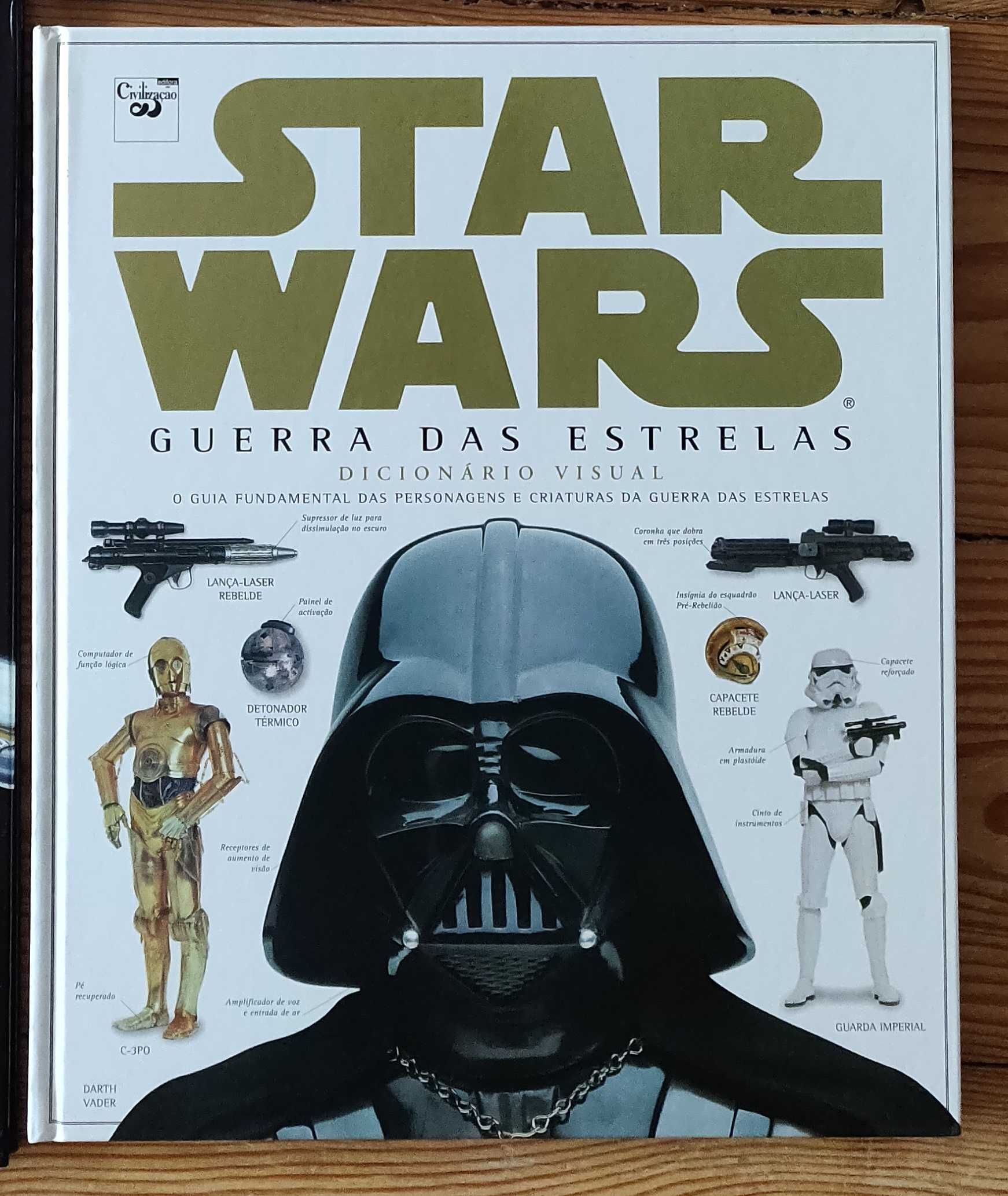 Conjunto de livros Star Wars