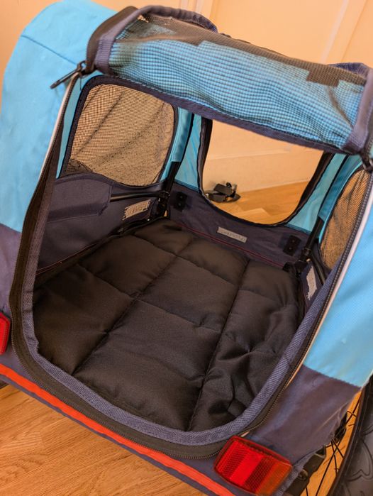 Hafenbande Przyczepka Rowerowa Cabby S dla psa 116x52x61cm do 20kg 857