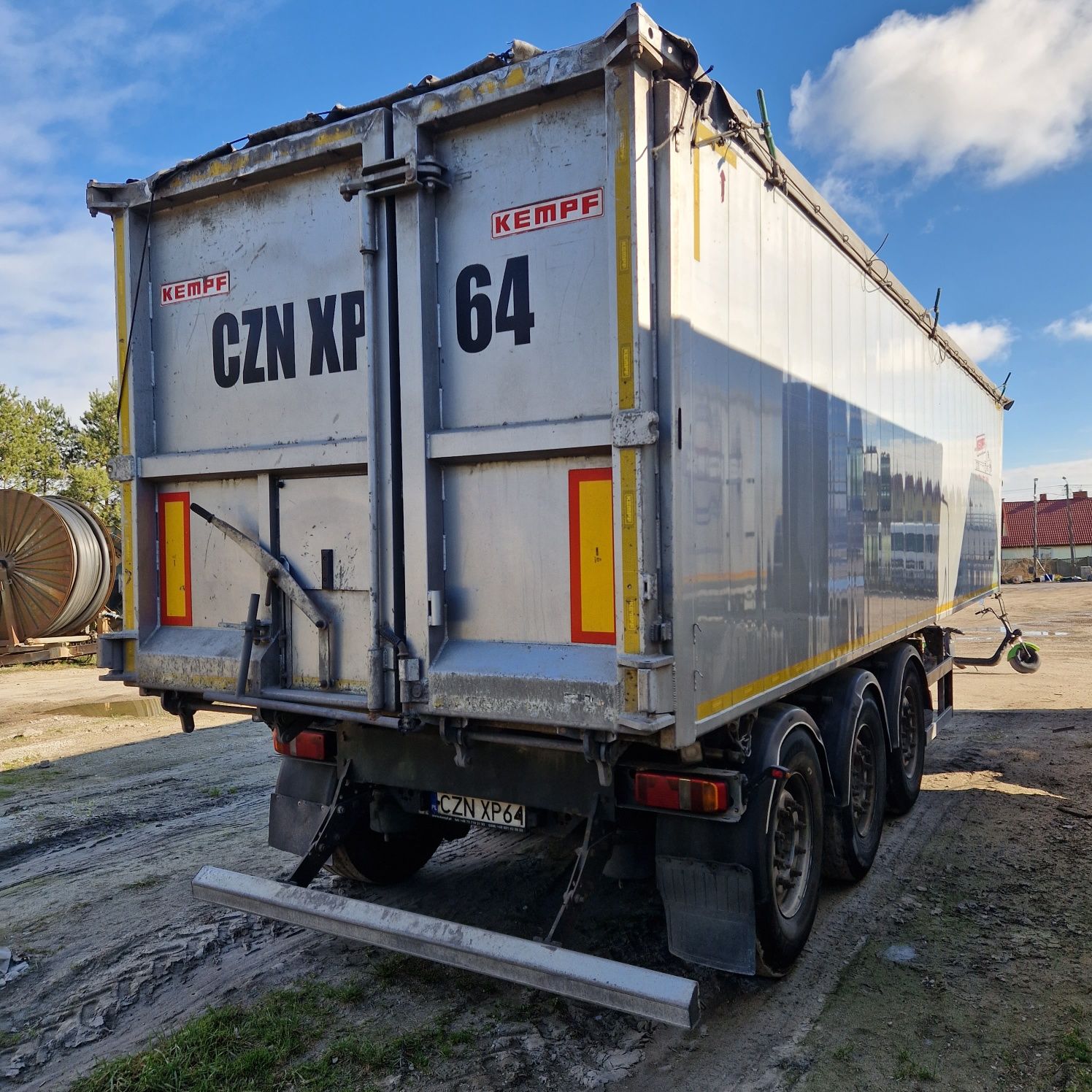 Naczepa wywrotka kempf 46m3 (bodex wielton)