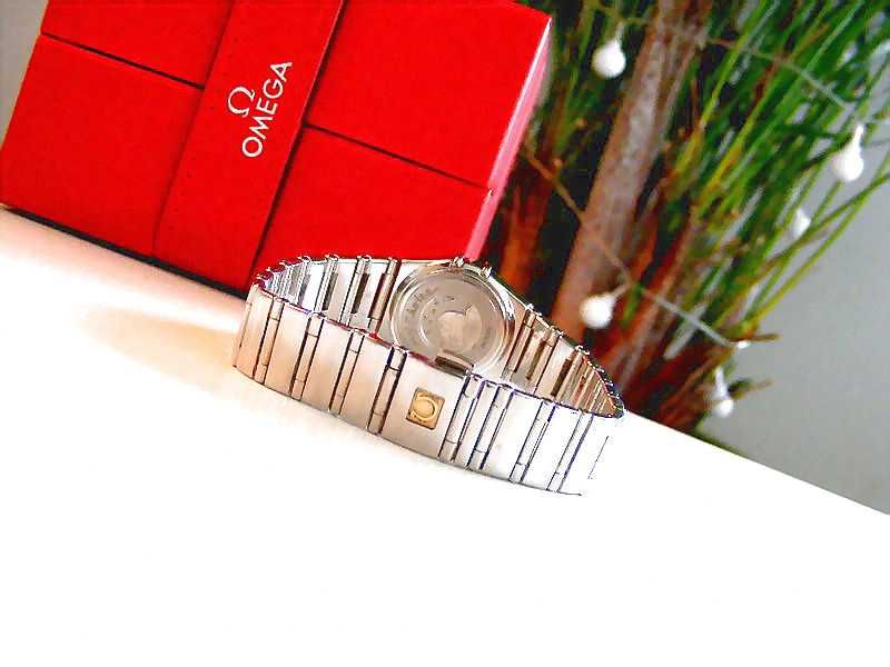 Zegarek damski Omega Constellation My Choice (jak nowy, masa perłowa)