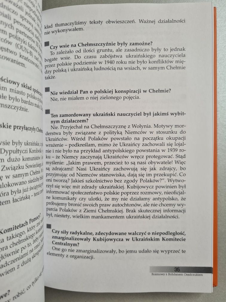 Polska i Ukraina - Rozmowy z Bohdanem Osadczukiem