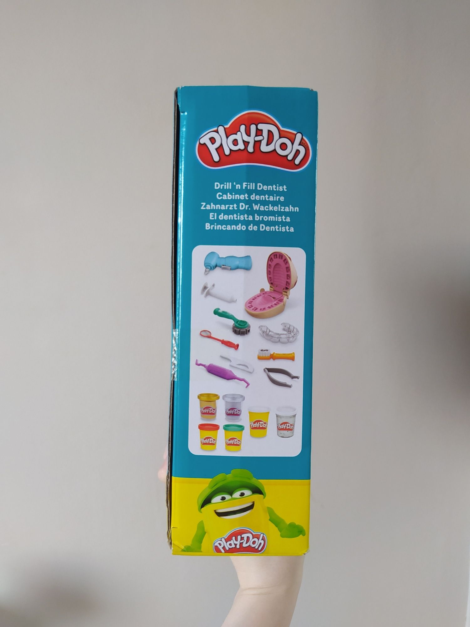 Kultowy kreatywny zestaw Play-Doh dentysta, ciastolina